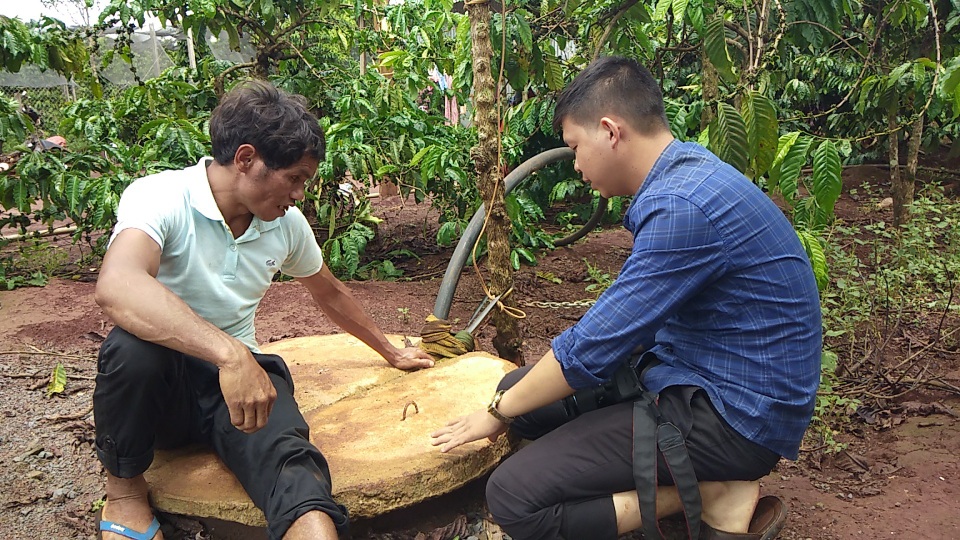 “Lão mù” và nghề đào giếng... “trời cho” - 2 Những cái giếng già Gih đào rất đẹp và ít khi hết nước