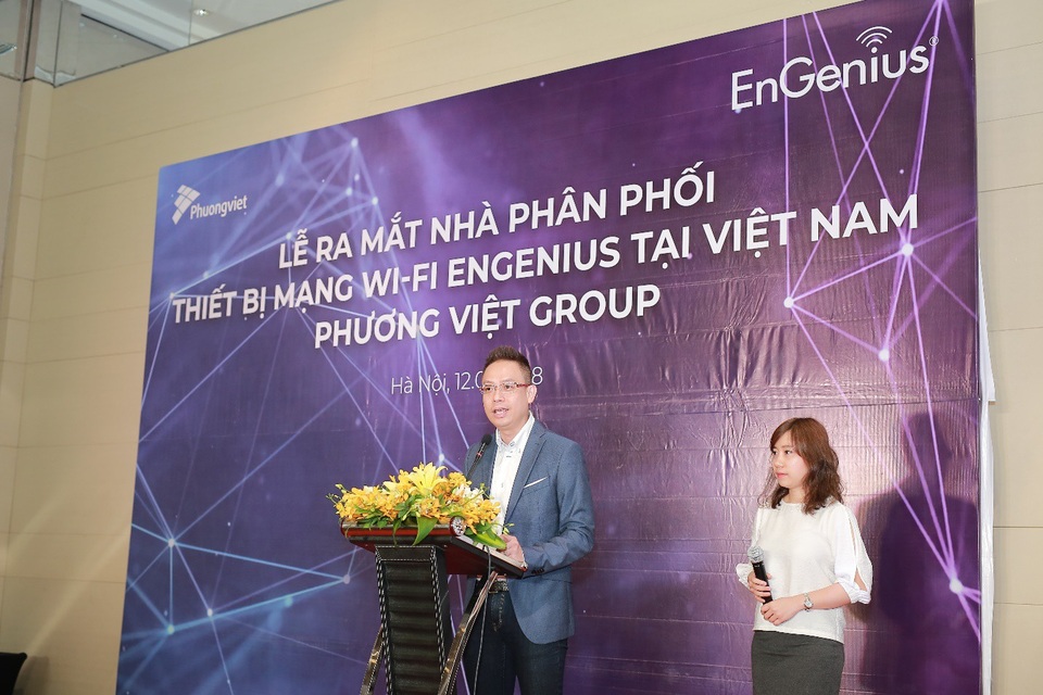 Phương Việt chính thức trở thành nhà phân phối thiết bị mạng Wi-Fi EnGenius tại Việt Nam - 4 Ông Lawrence Lim - Quản lý EnGenius thị trường Châu Á Thái Bình Dương