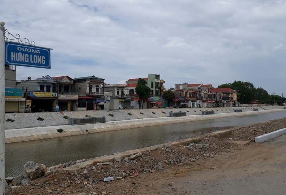 Dự án hơn 76 tỷ đồng “dính” nhiều sai phạm - 1 Dự án kiên cố kênh Hưng Long tại huyện Nga Sơn