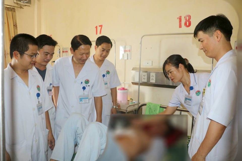 Viên sỏi “khủng” nằm trong thận của bệnh nhân bị thận móng ngựa - 2 Hiện sức khỏe của anh Q. đang dần phục hồi và sẽ được xuất viện trong vài ngày tới