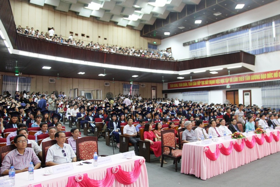 Đại học Kinh tế - Đại học Huế đạt chuẩn chất lượng giáo dục quốc gia - 1 Lễ công bố quyết định chứng nhận đạt chuẩn chất lượng giáo dục cho trường Đại học Kinh tế - Đại học Huế vào chiều 16/6 tại TP Huế