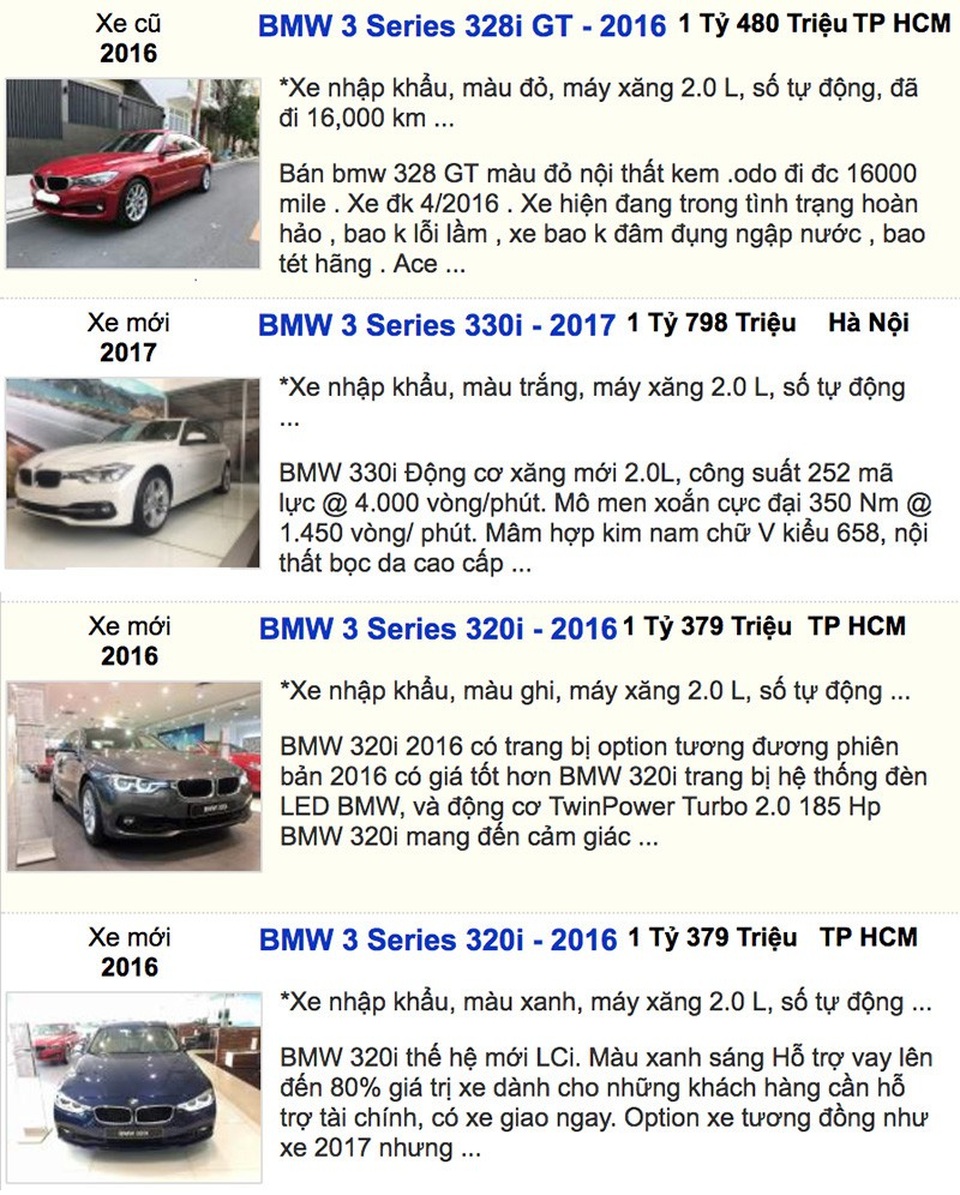 Kỳ lạ xe cũ đắt hơn xe mới cả trăm triệu đồng - 3 Kỳ lạ xe cũ đắt hơn xe mới cả trăm triệu đồng - 3