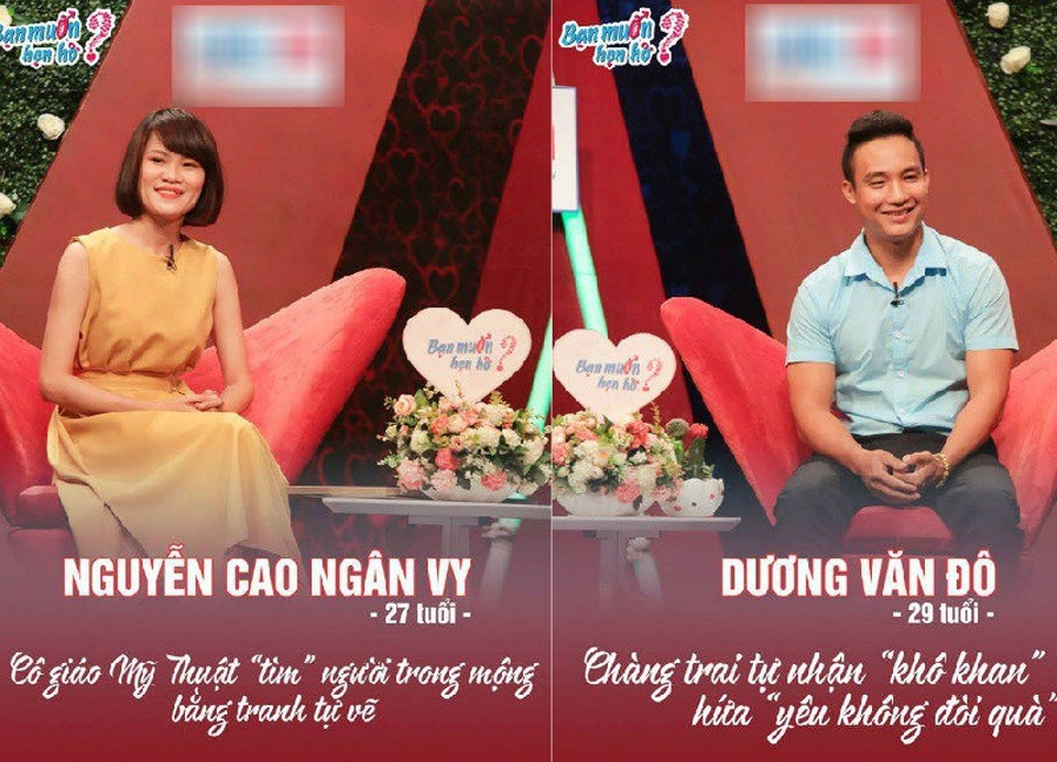 Đến chương trình hẹn hò, cô gái may mắn gặp được chàng trai "trong mơ" - 1 Văn Đô và Ngân Vy