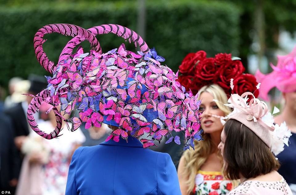 Những kiểu mũ siêu ấn tượng tại ngày hội đua ngựa Royal Ascot - 26 Những kiểu mũ siêu ấn tượng tại ngày hội đua ngựa Royal Ascot - 26