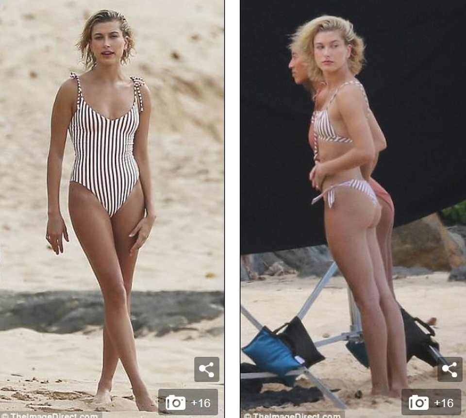 Tình cũ Justin Bieber khoe dáng với bikini - 2
Hailey Baldwin quyến rũ trên bãi biển Hawaii ngày 1/6 vừa qua