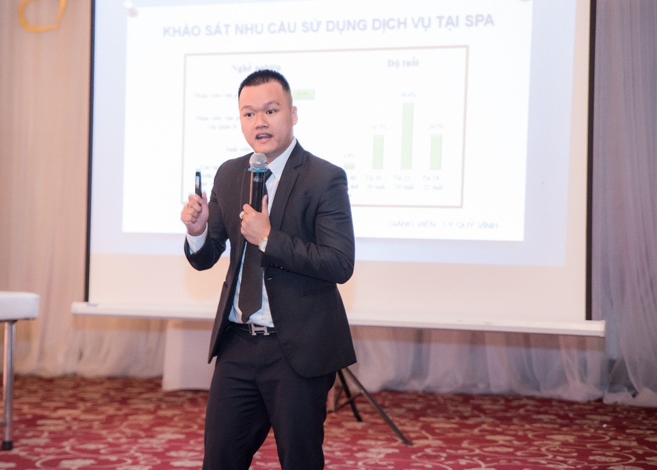 Chuyên gia Lý Quý Vĩnh là người truyền cảm hứng cho rất nhiều các chủ spa.