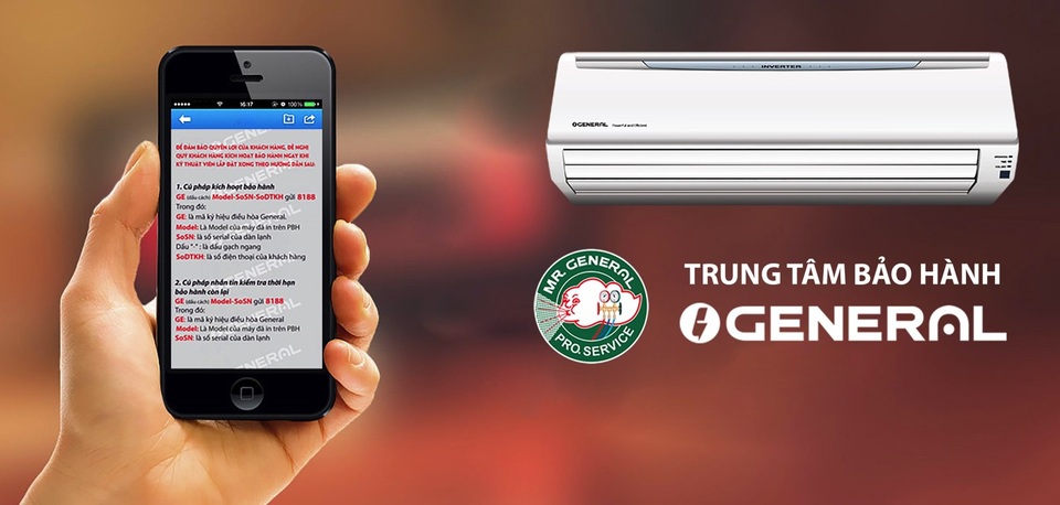 Máy lạnh General Công Nghệ All Dc Inverter – Công nghệ cách mạng 4.0 - 3 Máy lạnh General Công Nghệ All Dc Inverter – Công nghệ cách mạng 4.0 - 3