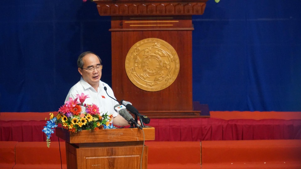 Bí thư Nguyễn Thiện Nhân: Sẽ gặp dân cho đến khi giải quyết xong bức xúc Thủ Thiêm - 7 Bí thư Thành ủy TPHCM Nguyễn Thiện Nhân cho biết sẽ gặp gỡ nguời dân Thủ Thiêm đến khi nào giải quyết xong công việc