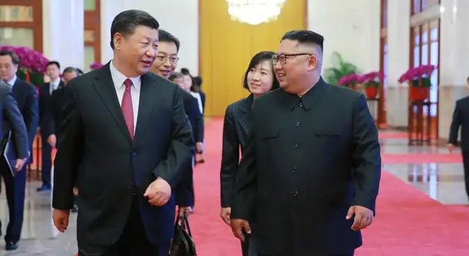 Chuyến công du Trung Quốc rất khác của ông Kim Jong-un - 1
Nhà lãnh đạo Triều Tiên Kim Jong-un thăm Trung Quốc lần 3 trong vòng 3 tháng. (Ảnh: EPA)