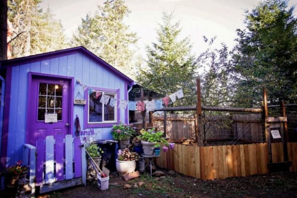 Một căn nhà giản dị trong làng