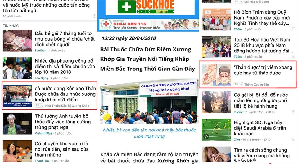 Xảo trá như thị trường thực phẩm chức năng: “Thần dược” ở khắp nơi, cơ quan chức năng ở đâu? (Kỳ cuối) - 1 Baomoi.com đang tiếp tay cho rất nhiều quảng cáo “thần dược” sặc mùi dối trá.