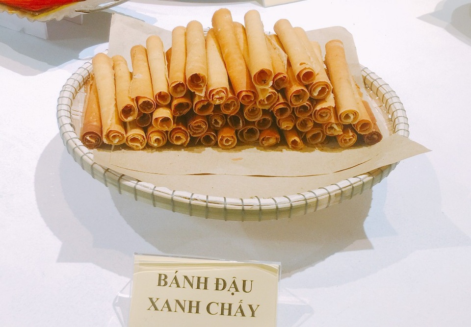 Bánh đậu xanh chấy