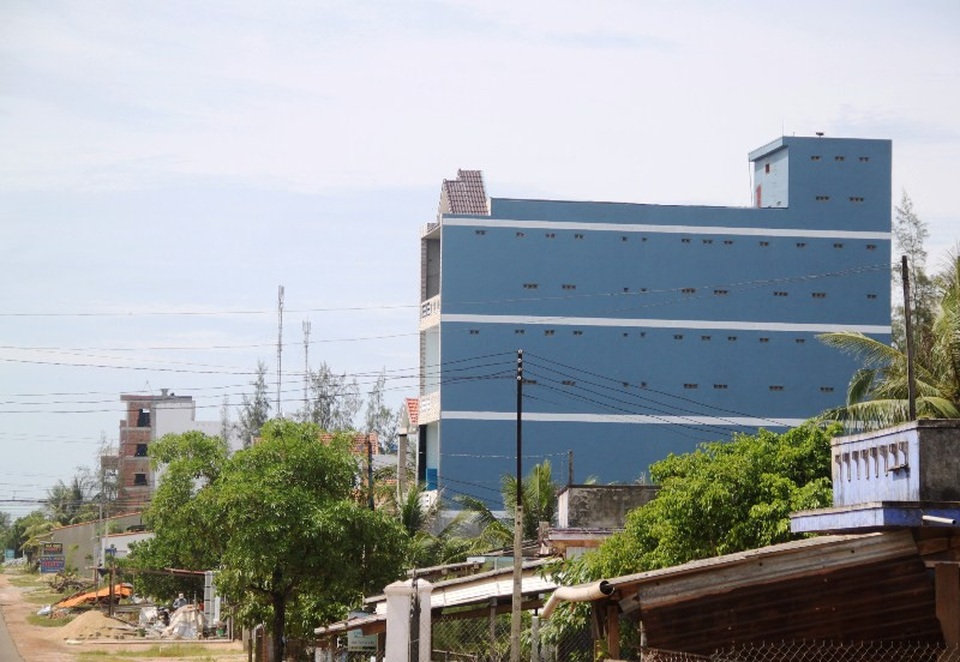 Một nhà nuôi yến ở xã Tam Quan Bắc (huyện Hoài Nhơn).