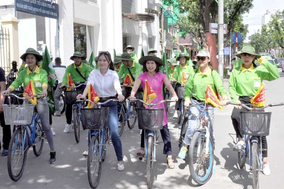Diễn viên Kiều My tươi trẻ tại hành trình đạp xe vì môi trường - 5 Diễn viên Kiều My tươi trẻ tại hành trình đạp xe vì môi trường - 5