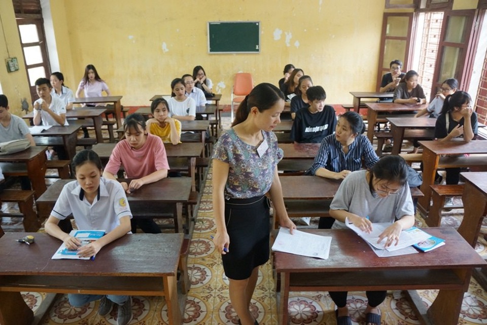 Thanh Hóa: Một môn Ngoại ngữ có 3 thí sinh dự thi - 1 Các thí sinh dự thi môn ngoại ngữ sẽ được xếp chung phòng với những thí sinh thi môn Ngoại ngữ khác nhưng khác đề thi