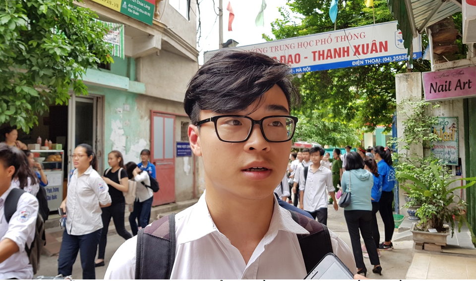 Giáo viên: Học sinh trung bình chỉ đạt 4- 4,5 điểm môn Toán THPT quốc gia - 1
Nhìn chung đề thi được chuẩn hoá và phù hợp với kỳ thi THPT Quốc gia năm 2018.