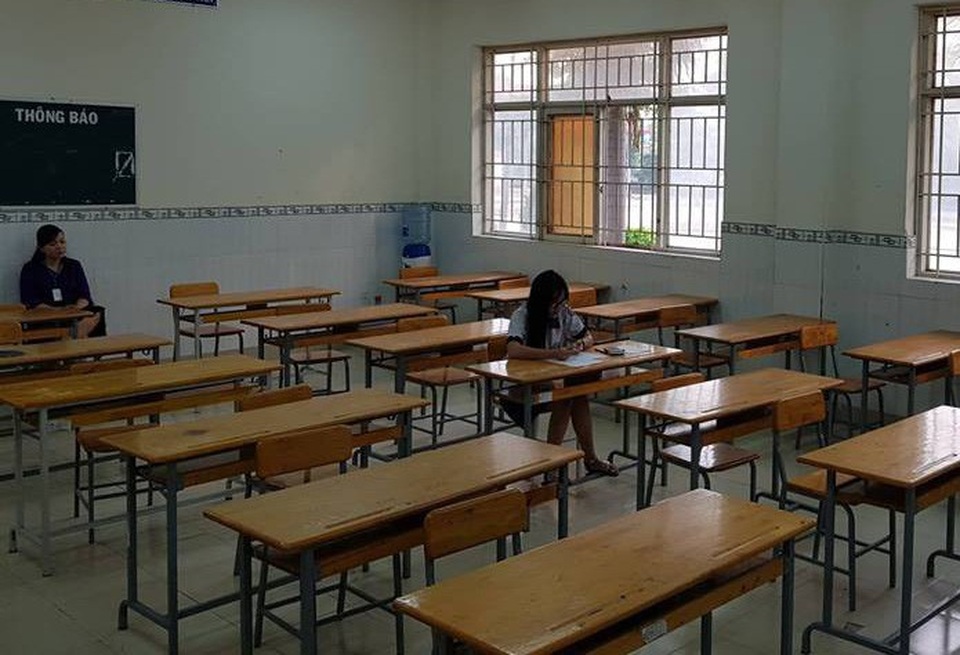 TPHCM: Cả điểm thi chỉ có 1 thí sinh - 3 Điểm thi Trường THPT Phạm Văn Sáng, Hóc Môn, TPHCM chỉ có duy nhất một thí sinh trong buổi thi Tổ hợp môn Khoa học Tự nhiên