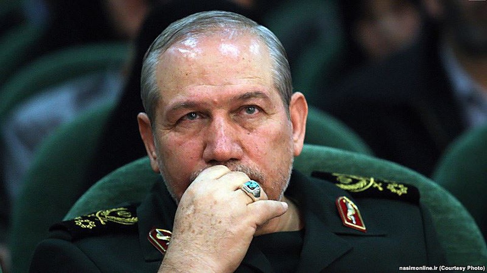 Tướng Iran dọa trút 1.000 tên lửa san phẳng Ả-rập Xê-út - 1 Thiếu tướng Yahya Rahim Safavi (Ảnh: Radio Farda)