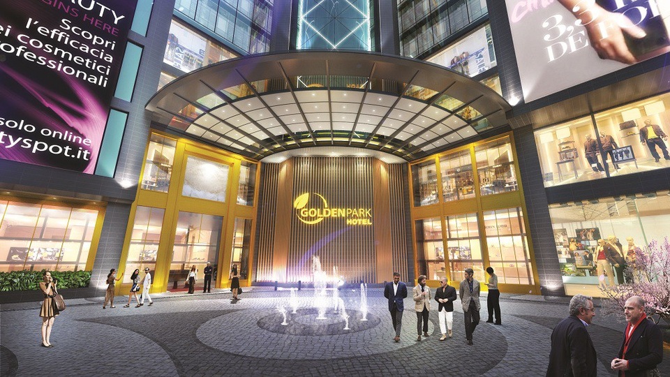 Golden Park Tower hút khách trong sự kiện mở bán chính thức - 2 Golden Park ghi điểm nhờ thiết kế sang trọng, hiện đại