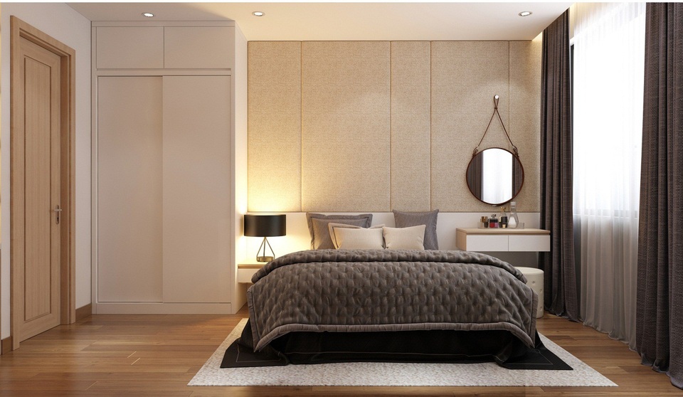 Thiết kế kết hợp ánh sáng tự nhiên và nhân tạo đề cao sự tiện dụng. Vừa đảm bảo độ sáng cần thiết cho sinh hoạt vừa có yếu tố trang trí.