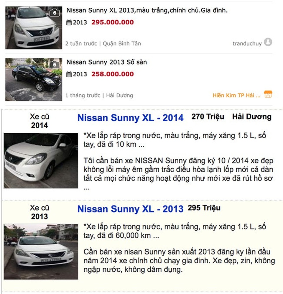 Dưới 300 triệu đồng - Mua xe ô tô cũ nào hợp lý? - 2 Dưới 300 triệu đồng - Mua xe ô tô cũ nào hợp lý? - 2