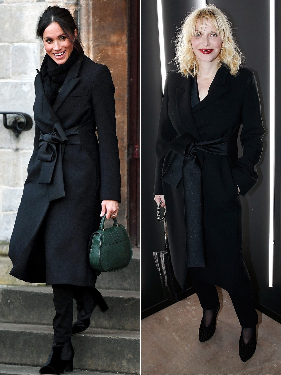 Khi người đẹp đụng hàng - 23
MEGHAN MARKLE & COURTNEY LOVE ấm áp với áo khoác Stella McCartney