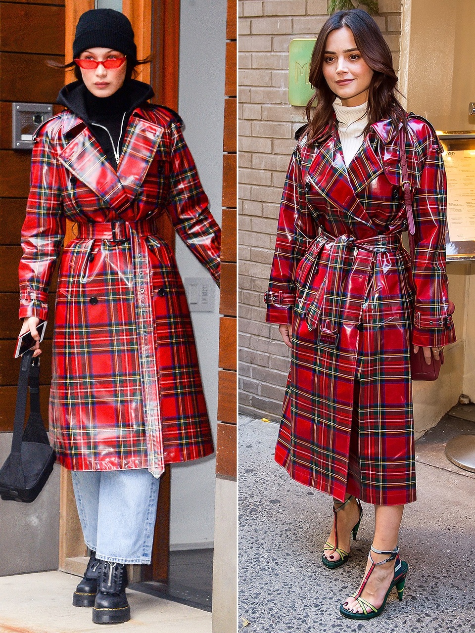 Khi người đẹp đụng hàng - 24
BELLA HADID & JENNA COLEMAN sành điệu với áo khoác Burberry