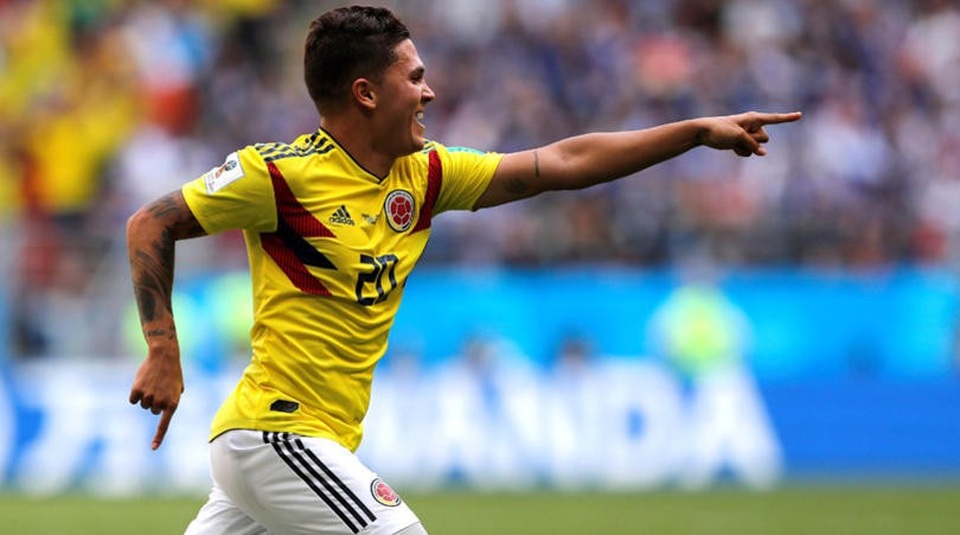 
Real Madrid để ý tới Juan Fernando Quintero
