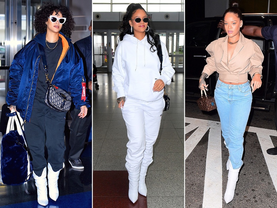Sao và những món đồ cưng - 28
Đôi bốt trắng Jimmy Choo rất được lòng Rihanna