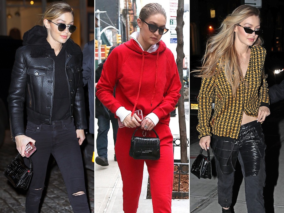Sao và những món đồ cưng - 29
Gigi Hadid yêu thích chiếc túi nhỏ xinh này của Tods