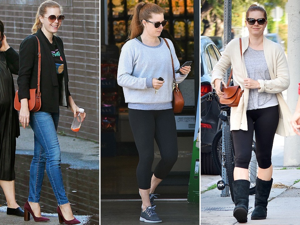 Sao và những món đồ cưng - 21
Amy Adams và chiếc túi Linjer nhỏ xinh