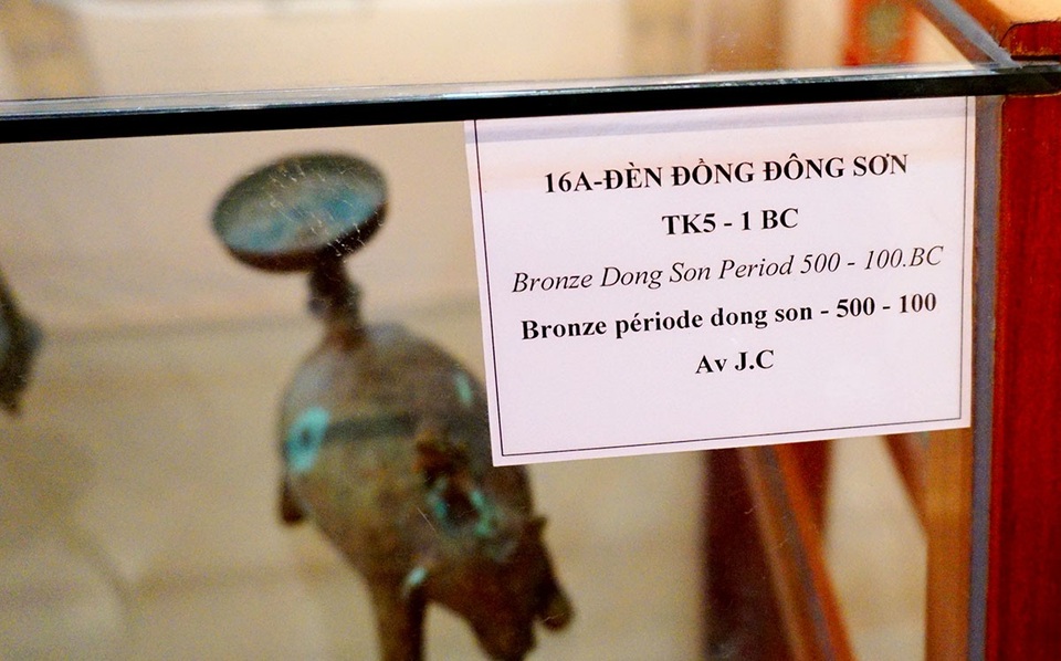 Những hiện vật từ thời Đông Sơn còn tồn tại đến ngày nay.