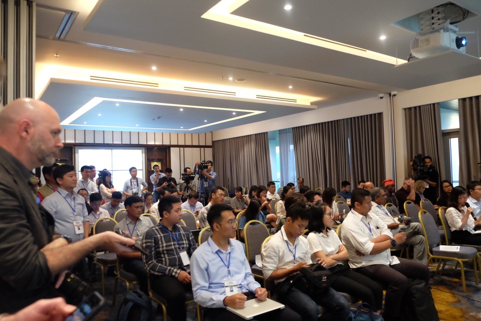 Ấn tượng cam kết của Việt Nam về rác thải nhựa đại dương - 4 Báo chí trong nước và quốc tế tham dự đưa tin, truyền tải các thông điệp hành động vì môi trường từ GEF 6