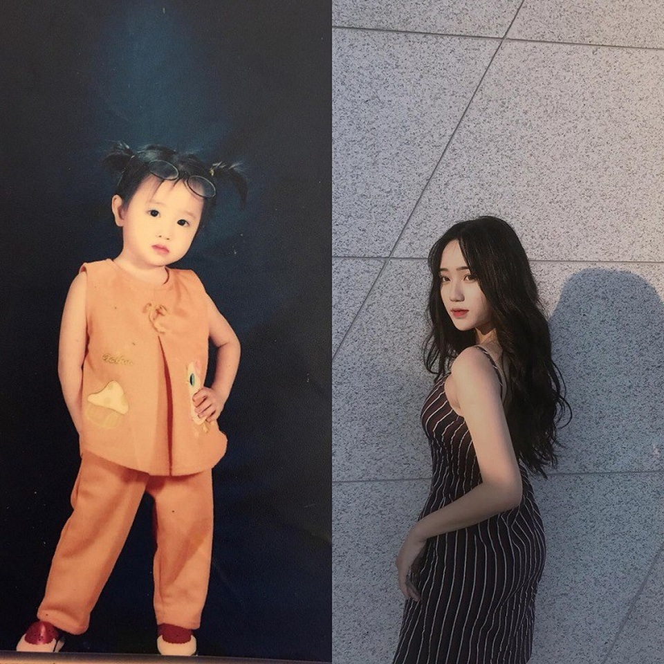 “Hot girl ảnh thẻ” học giỏi, làm người mẫu kiếm 20 triệu đồng/tháng - 2 Từ nhỏ, Hồng Vẫn cũng đã rất xinh xắn, đáng yêu