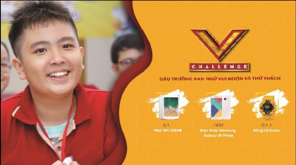 Giới trẻ tự tin “bắn” tiếng Anh tại cuộc thi V-Challenge - 3 Giới trẻ tự tin “bắn” tiếng Anh tại cuộc thi V-Challenge - 3