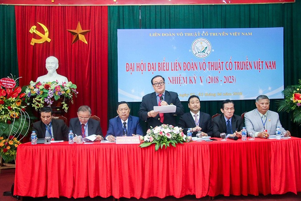 Ông Hoàng Vĩnh Giang làm Chủ tịch Liên đoàn võ thuật cổ truyền Việt Nam - 1
Ông Hoàng Vĩnh Giang làm Chủ tịch Liên đoàn võ thuật cổ truyền Việt Nam