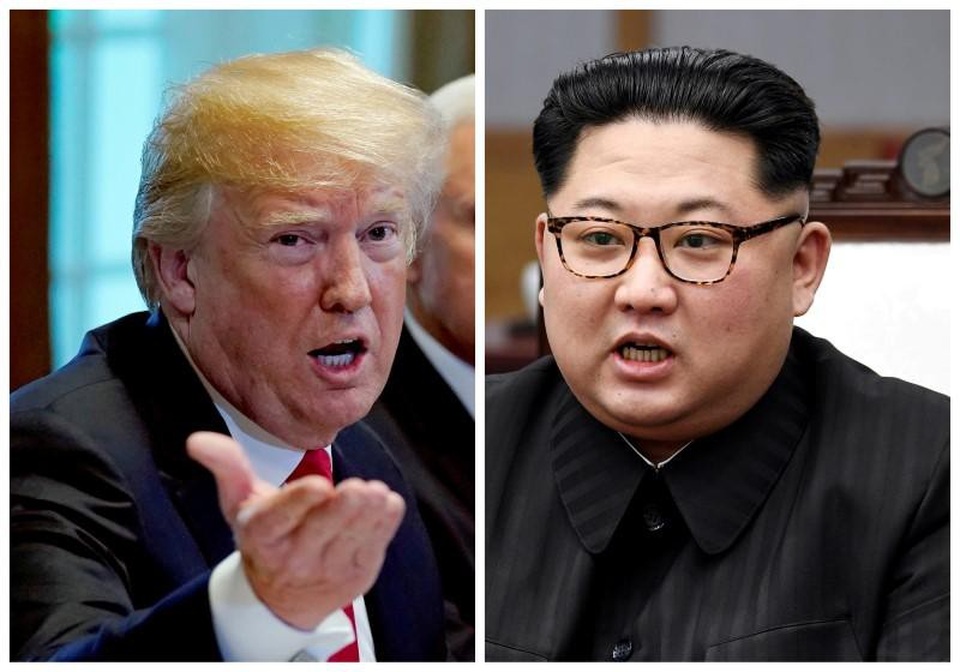 Một tổ chức sẵn sàng "bao" chi phí cho hội nghị Mỹ-Triều - 1
Tổng thống Mỹ Donald Trump (trái) và nhà lãnh đạo Triều Tiên Kim Jong-un (Ảnh: Reuters)