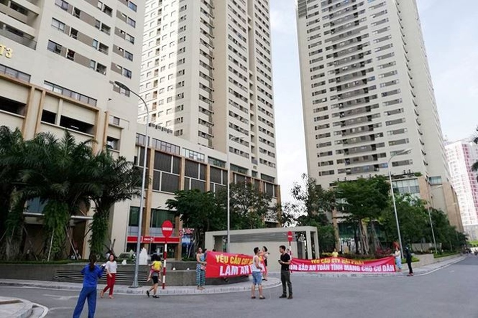 Thêm một dự án của Hải Phát khiến cư dân bức xúc vì hàng loạt bất cập - 1 Đại diện cư dân The Pride cho biết, mặc dù đã phản ánh lên phía chủ đầu tư nhiều lần nhưng vẫn không được xử lý dứt điểm.