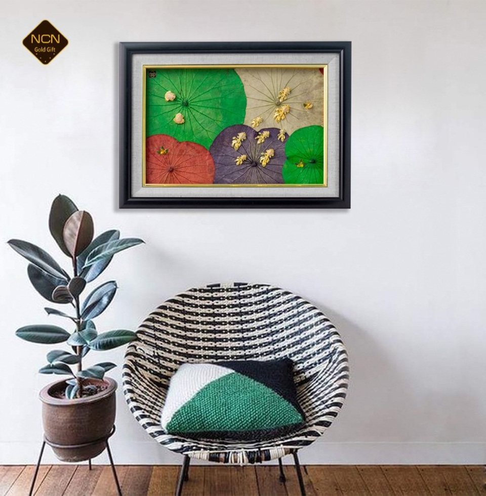 Xu hướng mới trong văn hóa tặng quà - 2
Tranh Sen cá vàng TL07 26x36