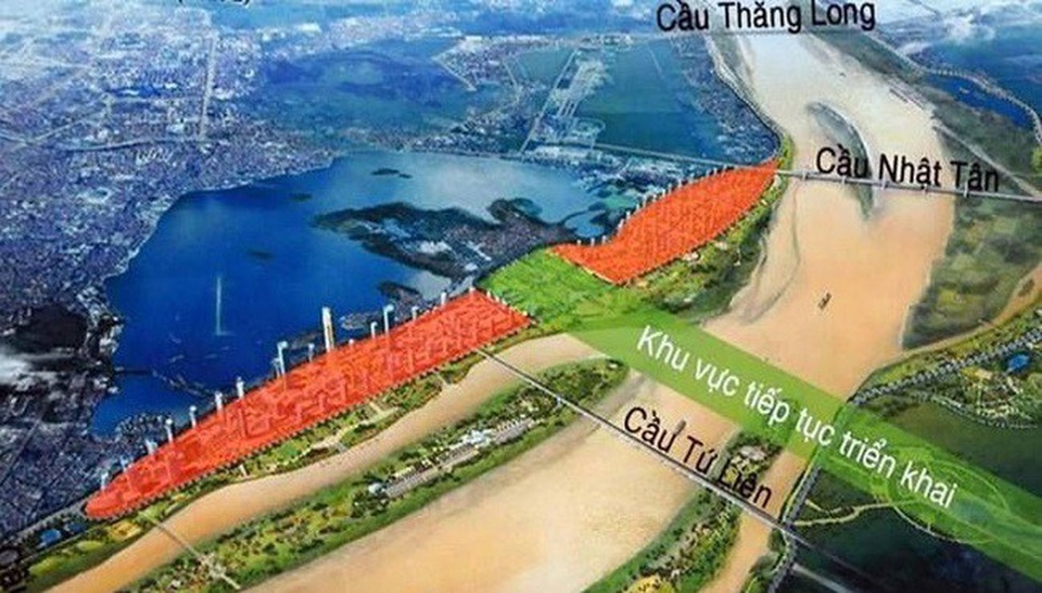 Quy hoạch cầu Tứ Liên