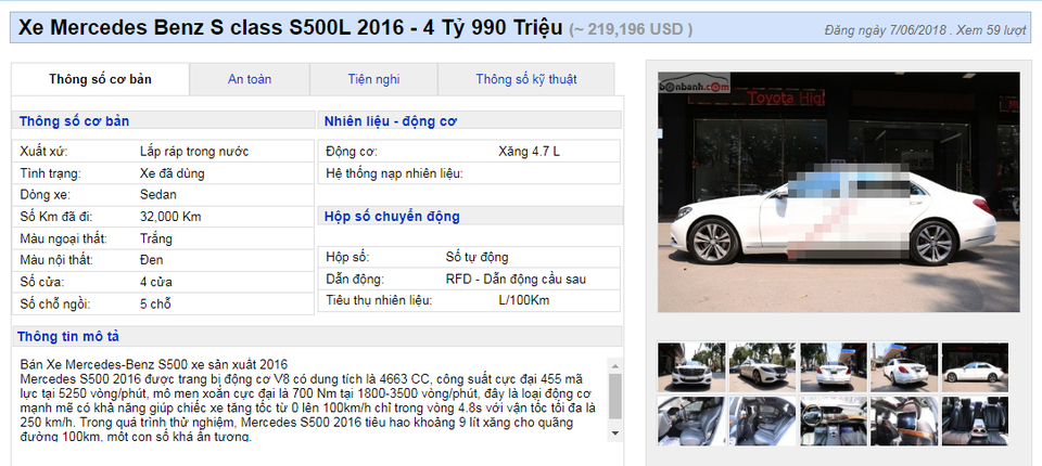 Những chiếc xe cũ bán tiền tỷ: Đại gia lắc đầu, dân buôn ngao ngán - 3 Những chiếc xe cũ bán tiền tỷ: Đại gia lắc đầu, dân buôn ngao ngán - 3