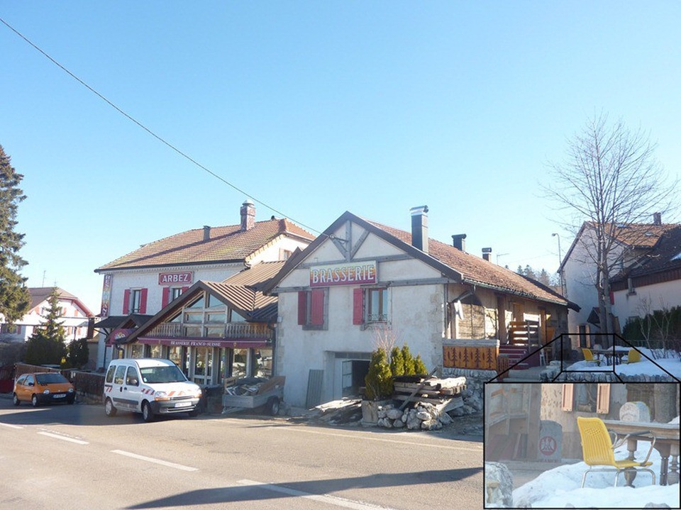 Còn đây là tầm nhìn từ đất Pháp