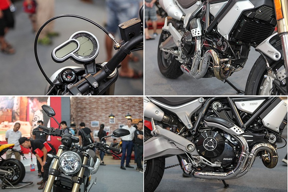 Ducati Scrambler có thực sự cần động cơ 1100cc? - 2 Ducati Scrambler Special 1100 có dung tích 1.079cc đi kèm hệ thống phun nhiên liệu điện tử và hệ thống làm mát bằng dung dịch cho công suất tối đa 86 mã lực và momen xoắn cực đại 88 Nm.