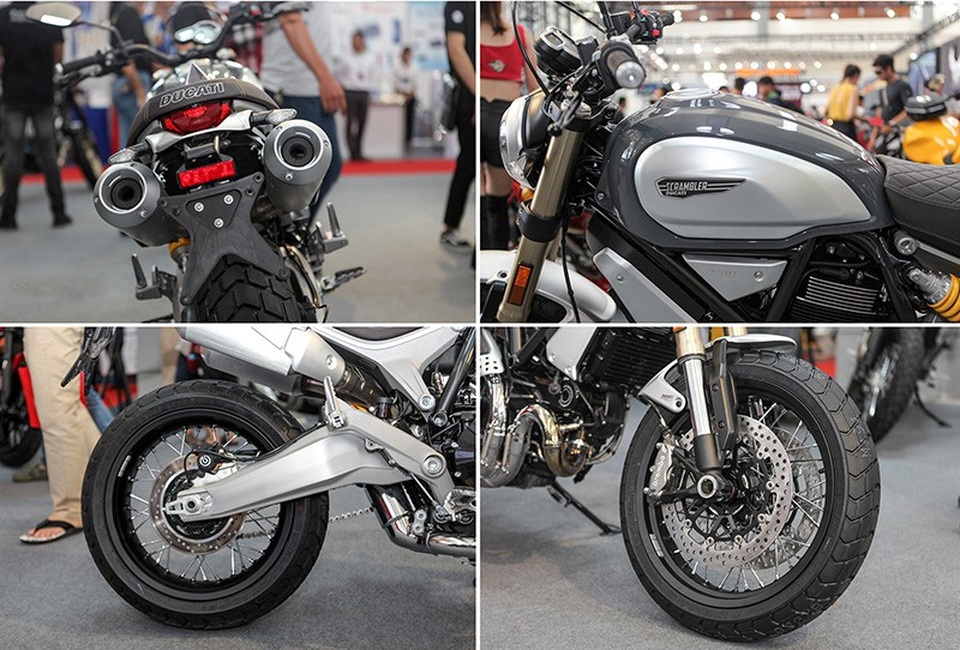 Ducati Scrambler có thực sự cần động cơ 1100cc? - 3 Ducati Scrambler Special 1100 có trục cơ sở dài 1.513mm (hơn 76mm so với phiên bản Scrambler 800cc), dung tích bình xăng hơn 15 lít và trọng lượng 206kg (cao hơn 13kg).