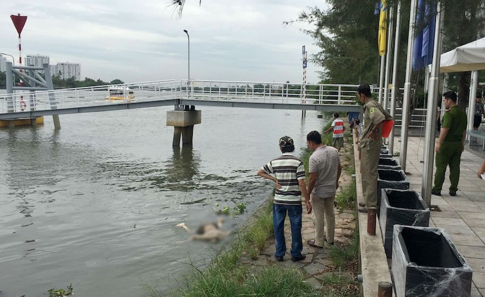 Liên tiếp phát hiện 2 thi thể trên sông Sài Gòn - 1
Hiện trường phát hiện tử thi trên sông Sài Gòn