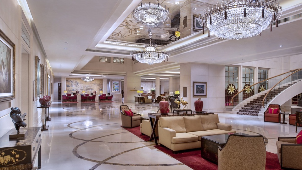 Nơi ông Kim Jong-un có thể ở lại khi tới Singapore - 7 Nội thất sang trọng bên trong khách sạn St. Regis (Ảnh: St. Regis Hotel)