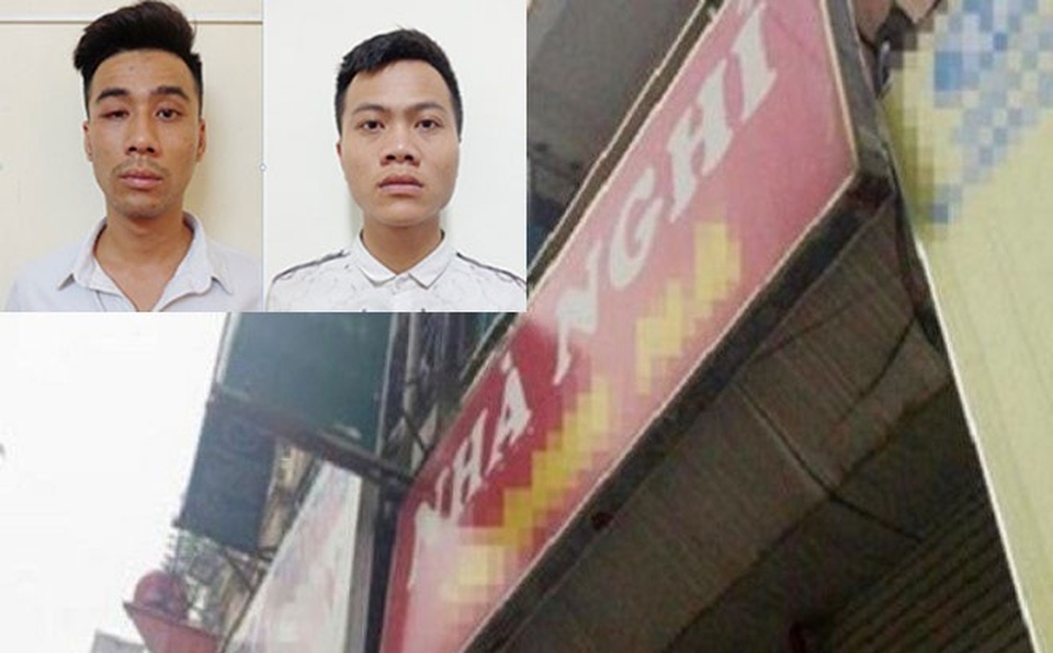 Giăng bẫy lừa các trai trẻ thích phục vụ “quý bà” - 1 Hai đối tượng Khánh và Mạnh.