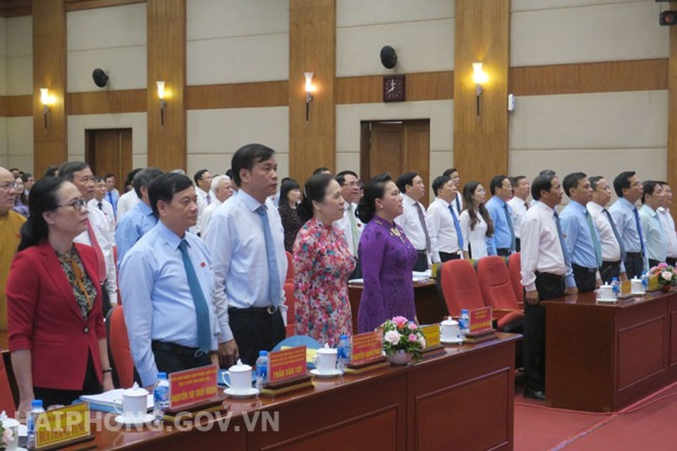 Chủ tịch Quốc hội: “Chủ động, sáng tạo trong chất vấn và trả lời chất vấn” - 1 Khai mạc Kỳ họp thứ 7 HĐND thành phố khóa XV (nhiệm kỳ 2016 - 2021) (ảnh CTTĐT )