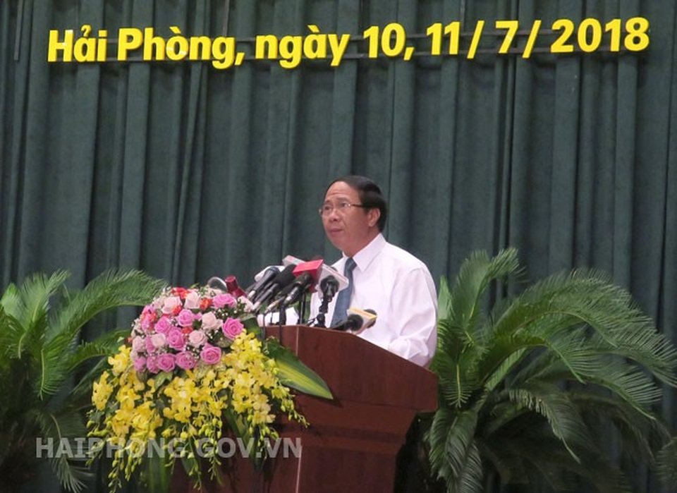 Chủ tịch Quốc hội: “Chủ động, sáng tạo trong chất vấn và trả lời chất vấn” - 2 Chủ tịch HĐND thành phố Lê Văn Thành cũng đề nghị các đại biểu HĐND thẳng thắn trong việc chất vấn các thành viên UBND thành phố (ảnh CTTĐT)