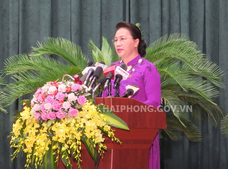 Chủ tịch Quốc hội: “Chủ động, sáng tạo trong chất vấn và trả lời chất vấn” - 3 Chủ tịch Quốc hội Nguyễn Thị Kim Ngân phát biểu chỉ đạo tại Kỳ họp (ảnh CTTĐT)